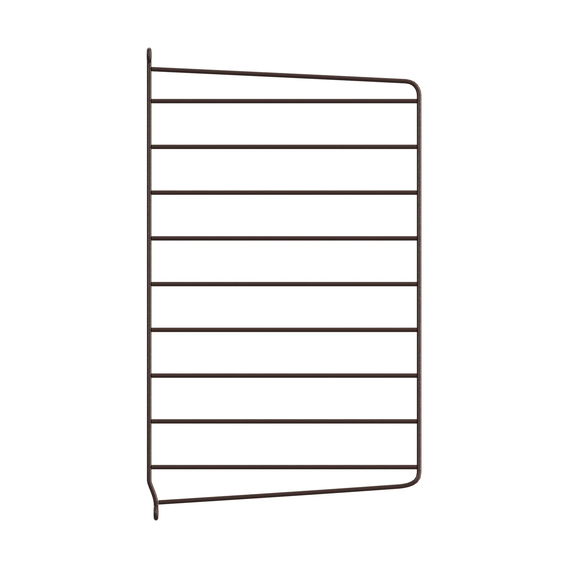 String Wandleiter, Dunkelbraun, 50x30 cm, 1-teilig String