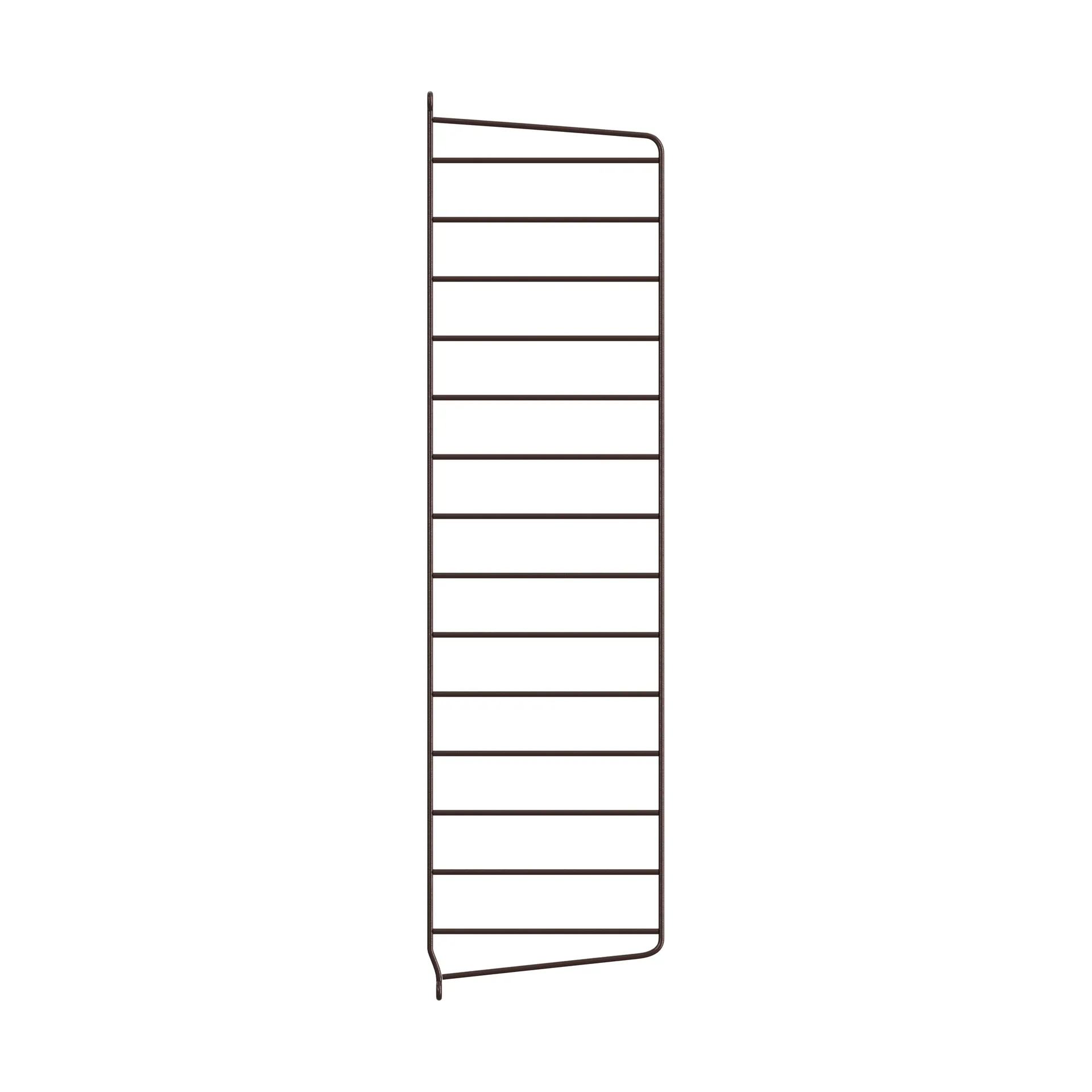 String Wandleiter, Dunkelbraun, 75x20 cm, 1-teilig String