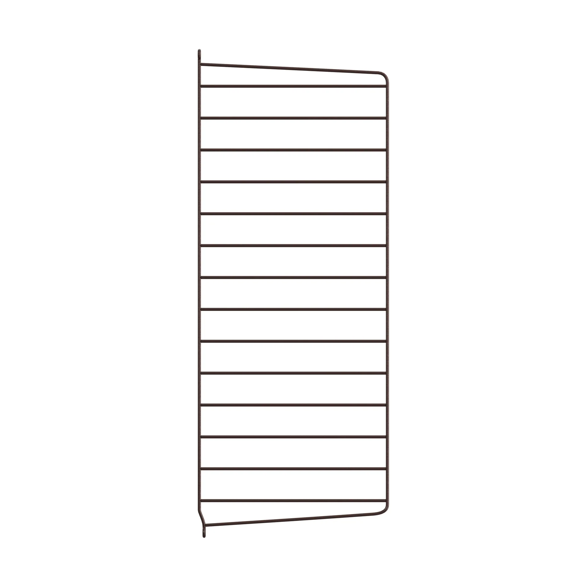 String Wandleiter, Dunkelbraun, 75x30 cm, 1‑teilig String