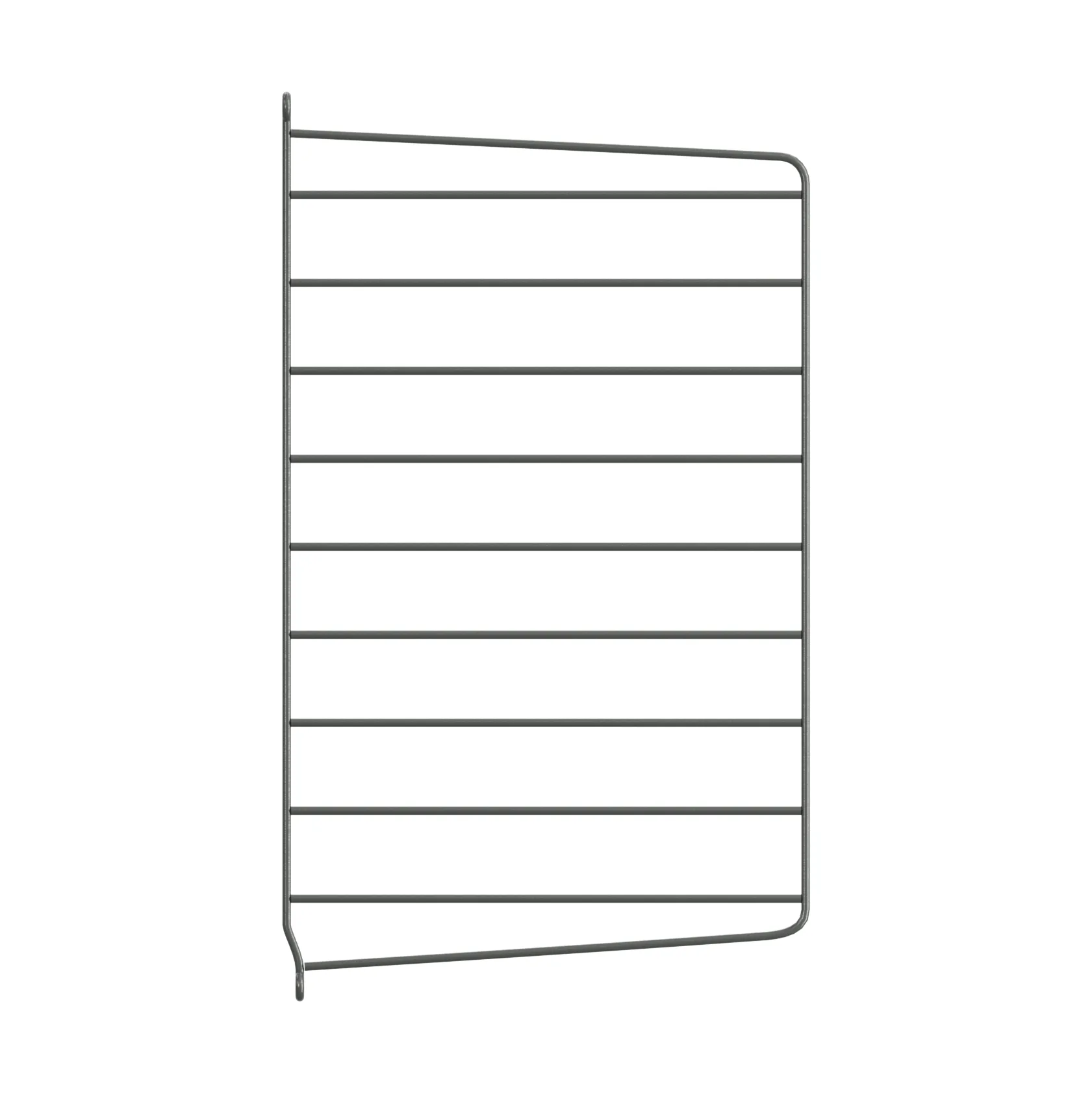 String Wandleiter, Dunkelgrau, 50x30 cm, 1er Pack String