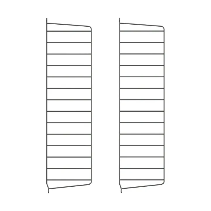 String Wandleiter - Dunkelgrau, 75x20 cm, 2er Pack - String