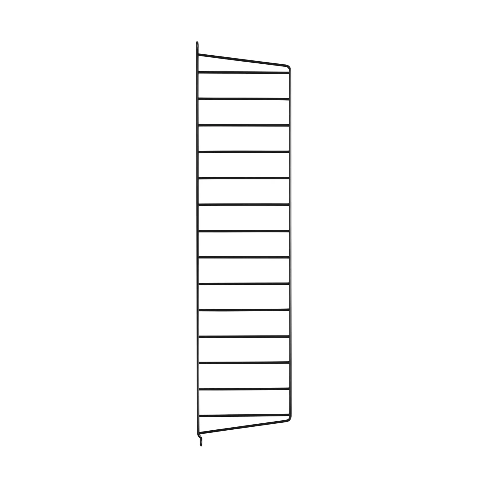 String Wandleiter, Schwarz, 75x20 cm, 1er-Pack String