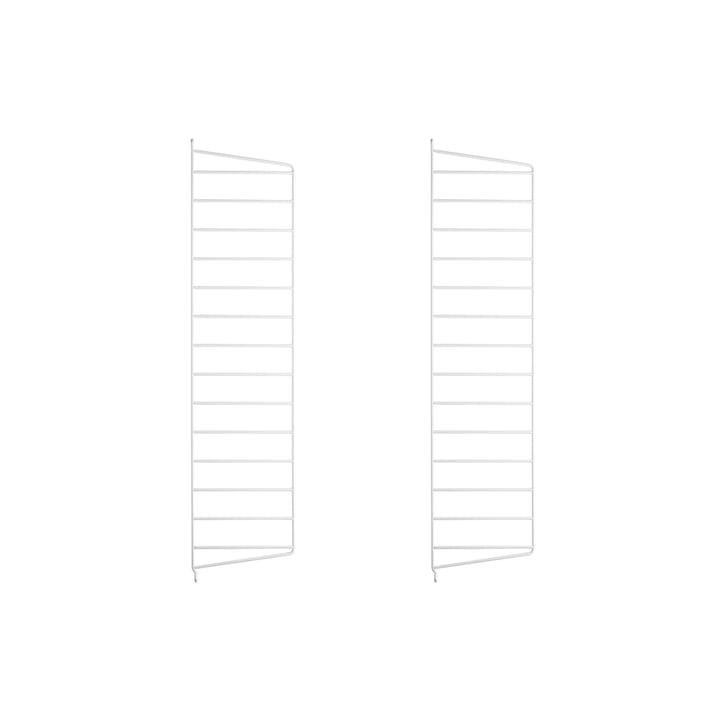 String Wandleiter - Weiß, 75x20 cm, 2er-Pack - String
