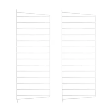 String Wandleiter - Weiß, 75x30 cm, 2er-Pack - String