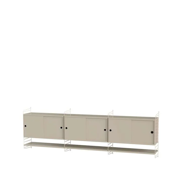 String Wohnzimmer Beige- Kombination E - String