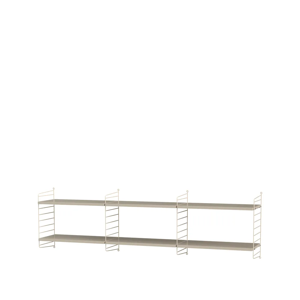 String Wohnzimmer Beige- Kombination O,  String