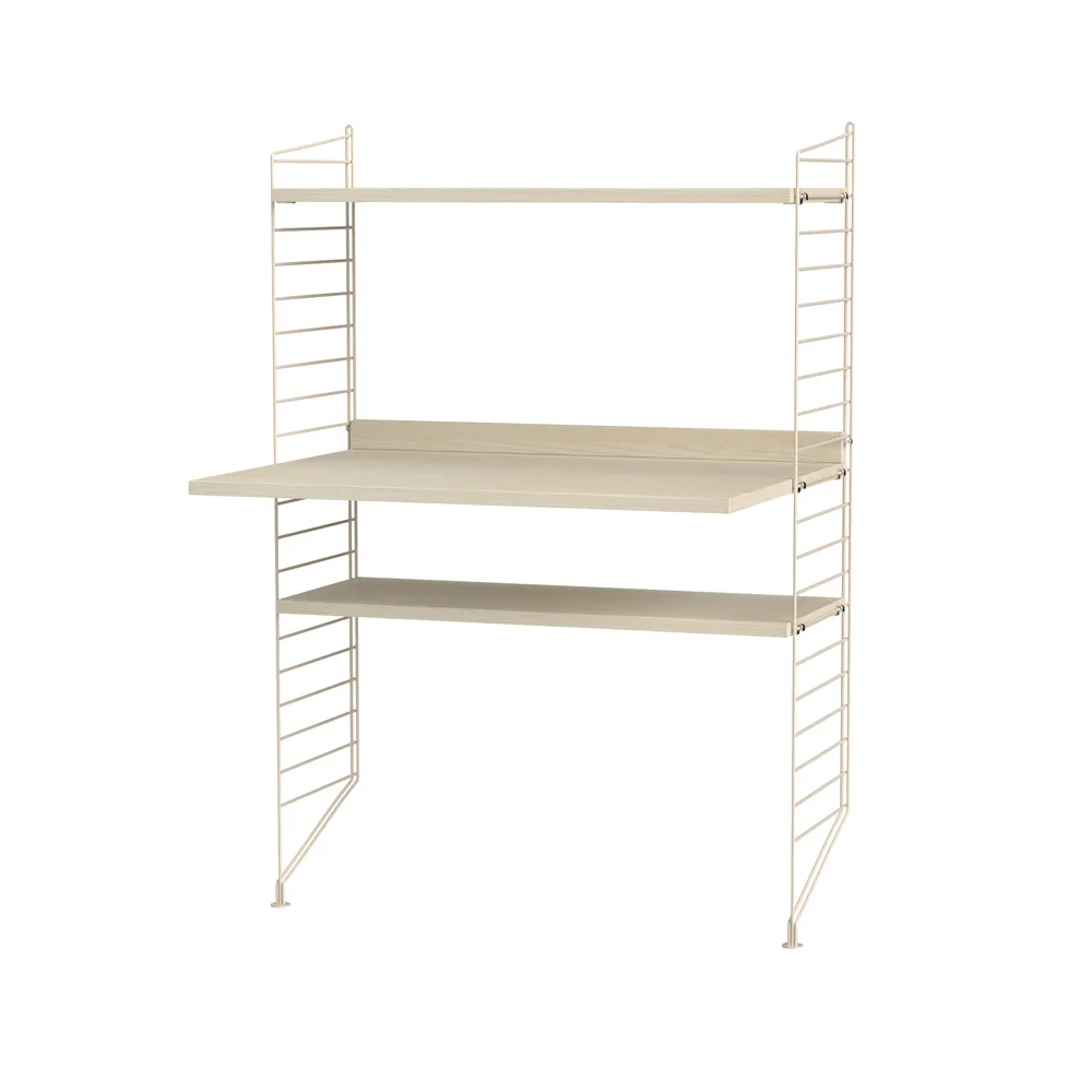 String Wohnzimmer Esche & Beige- Kombination H,  String