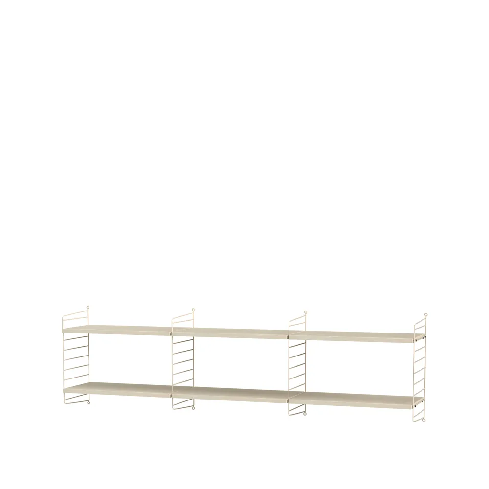 String Wohnzimmer Esche & Beige- Kombination O,  String