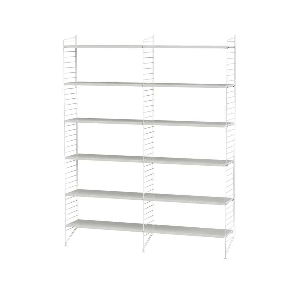 String Wohnzimmer Weiß- Kombination A String