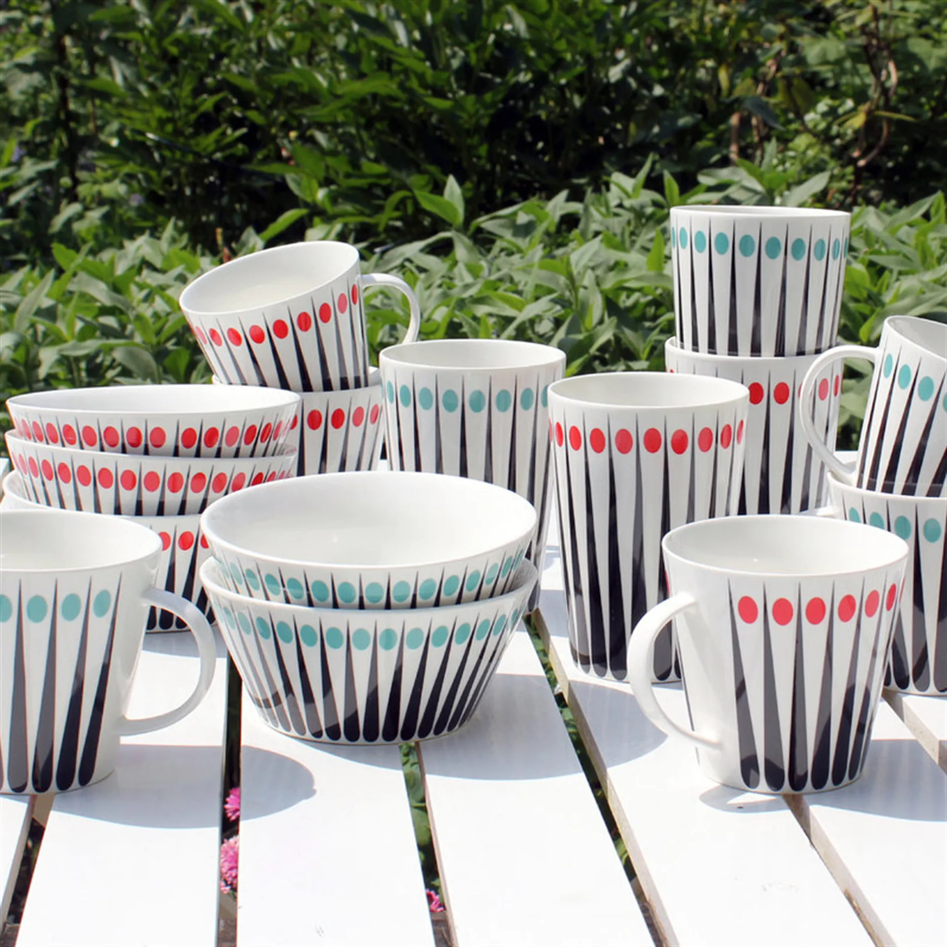 Amanda Becher hoch, Weiß-tomate Superliving