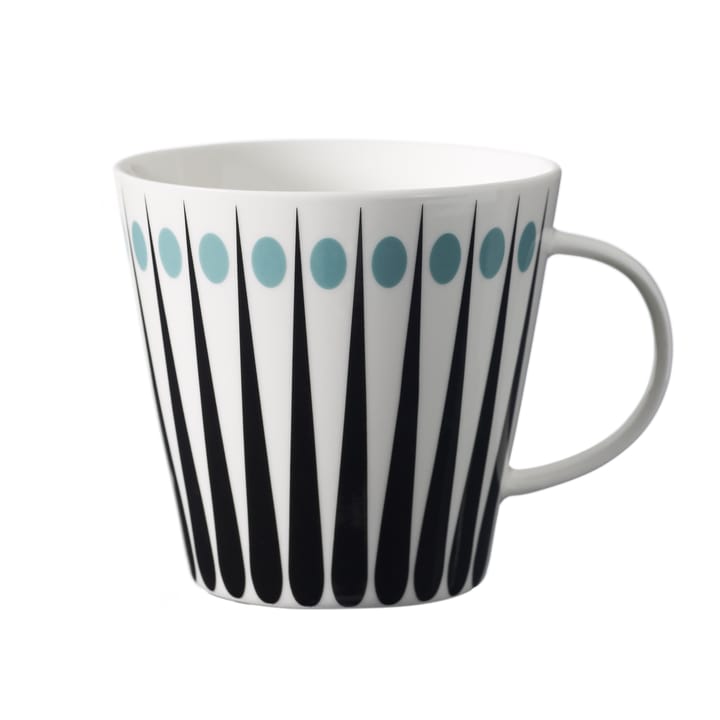 Amanda Tasse, 25cl weiß-aqua Superliving