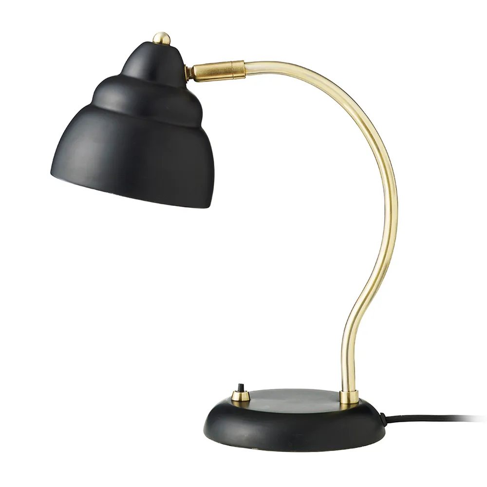 Bubble Tischleuchte, Matt real black (schwarz) Superliving
