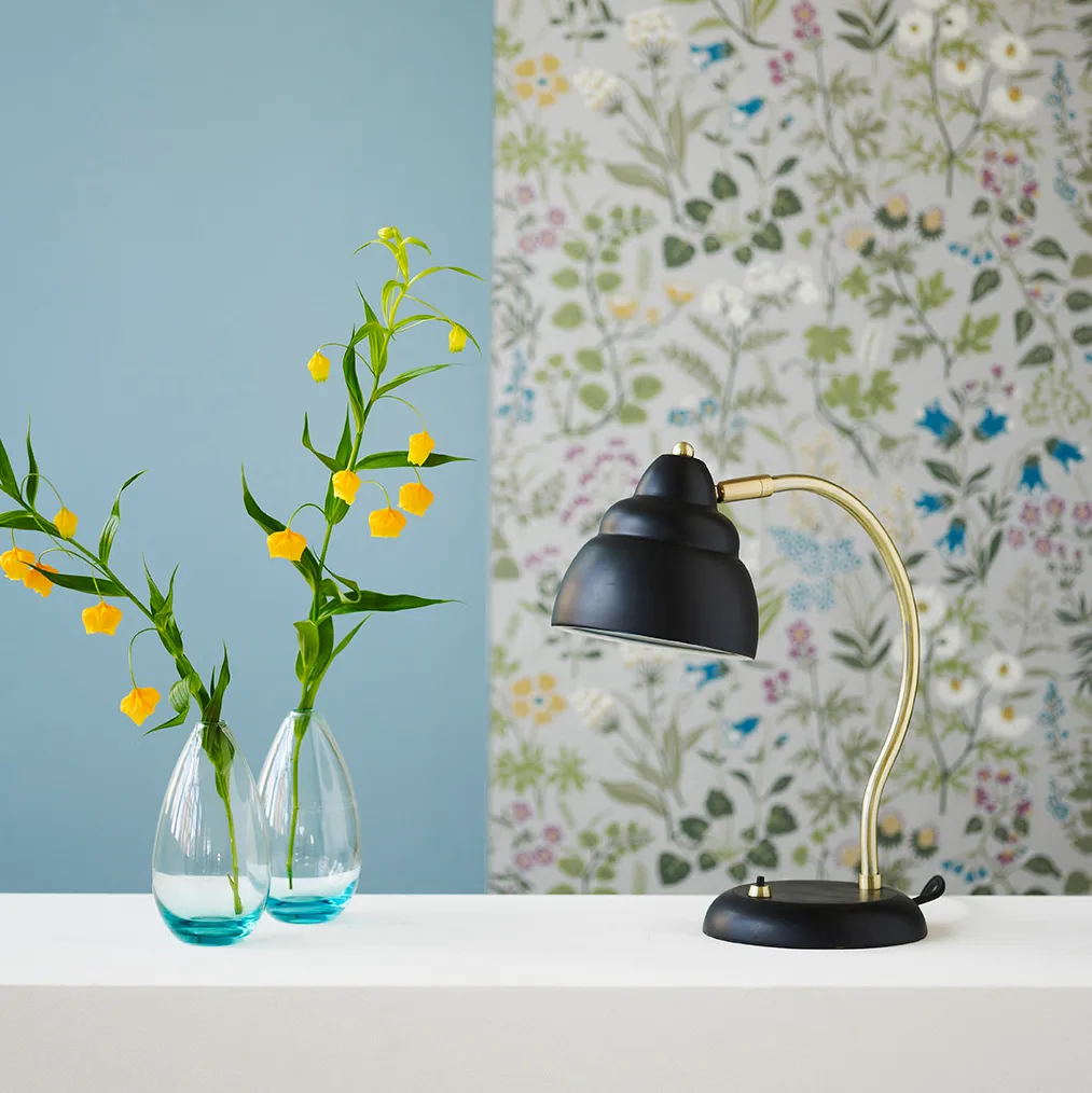 Bubble Tischleuchte, Matt real black (schwarz) Superliving