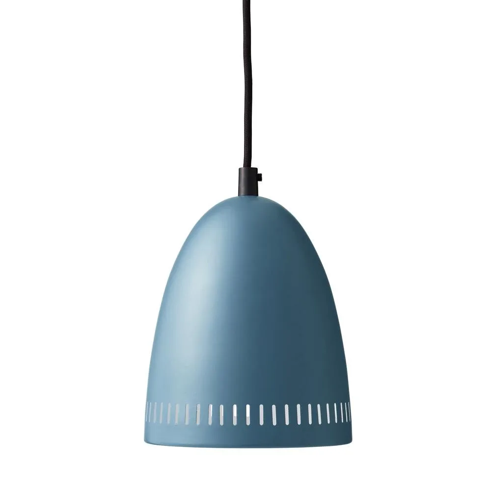 Dynamo Pendelleuchte mini, Matt smoke blue (blau) Superliving
