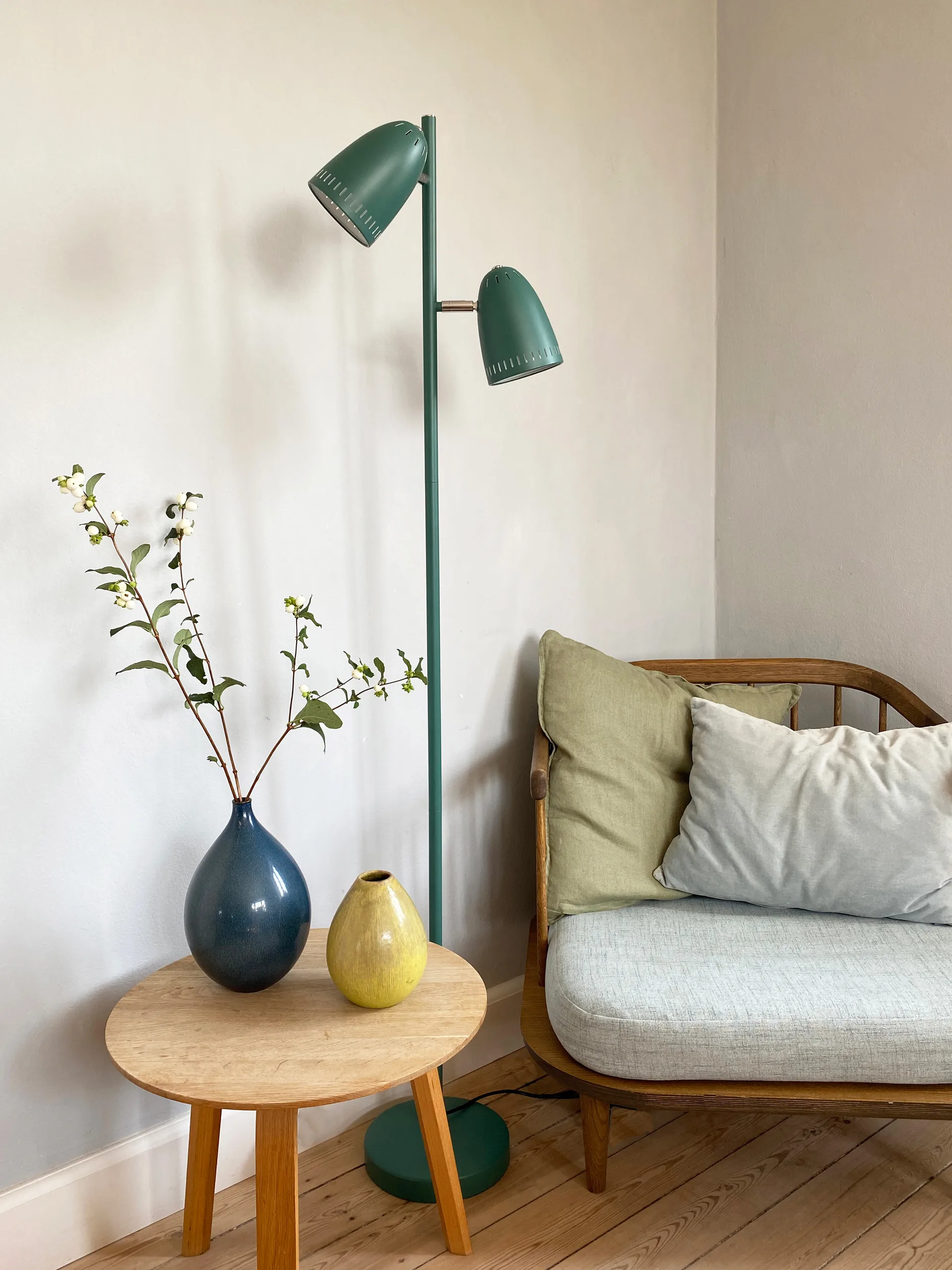 Dynamo Twin Stehleuchte, Duck Green Superliving