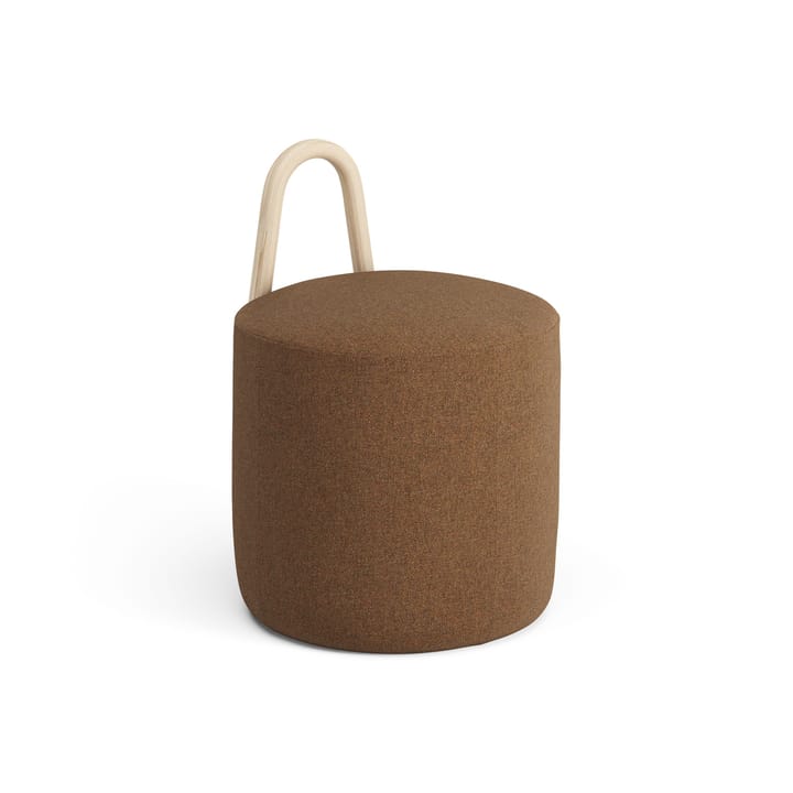 Amstelle kleiner Pouf Eiche Naturlack - Main Line Flax 15 - Swedese