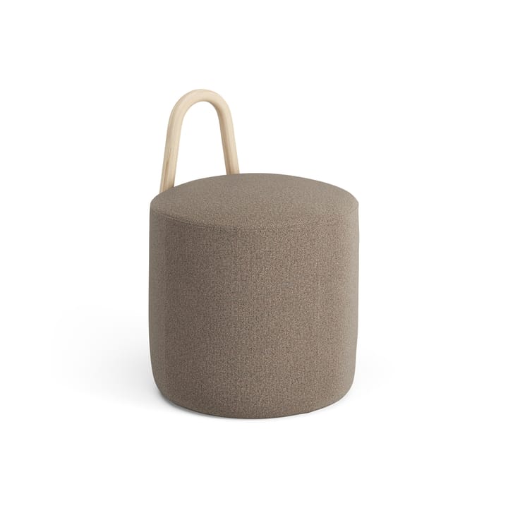 Amstelle kleiner Pouf Eiche Naturlack - Main Line Flax 23 - Swedese