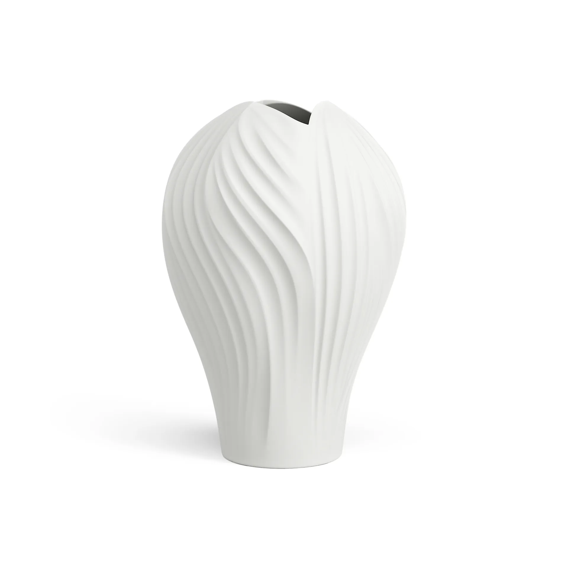 Anna Vase groß 31cm, Weiß Swedese