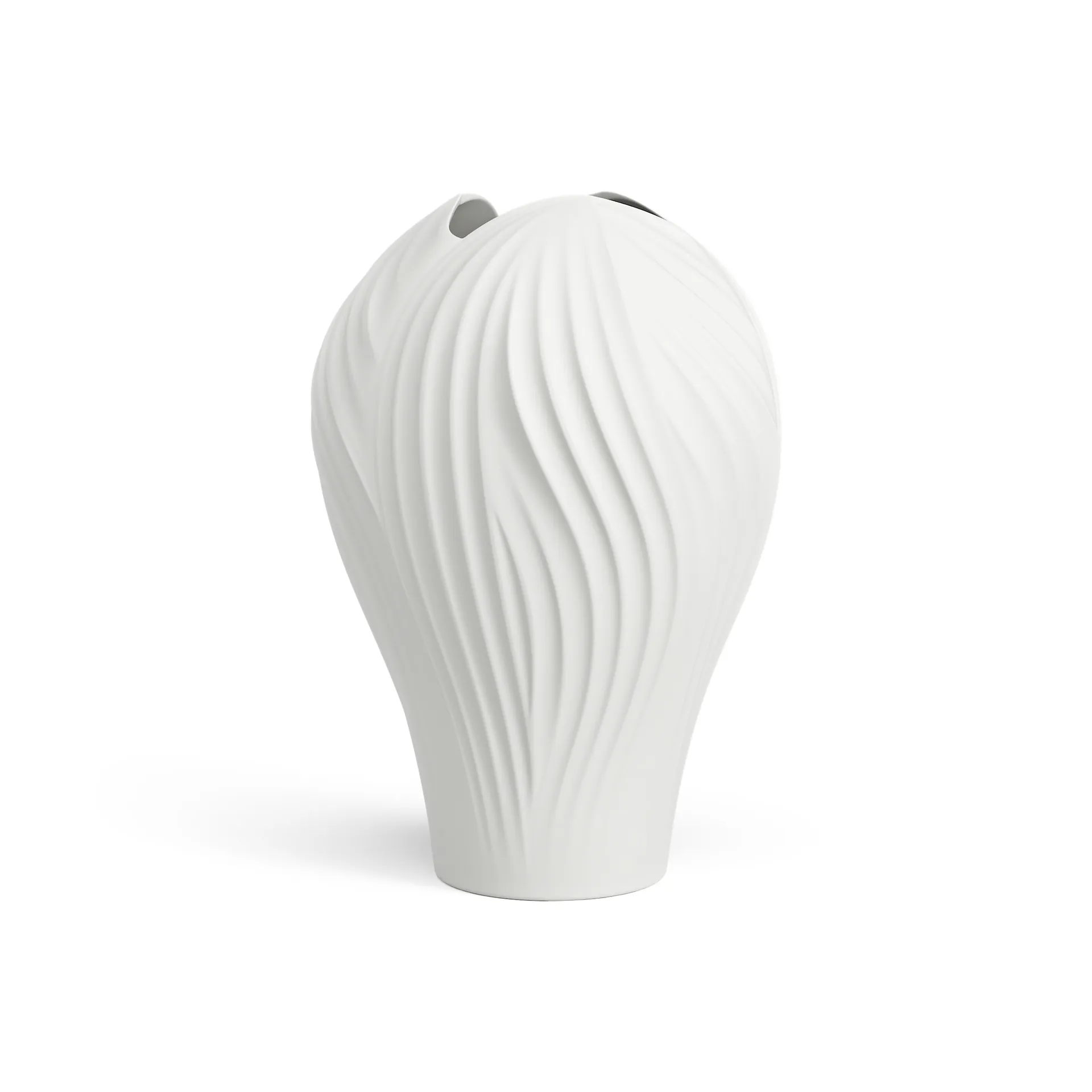 Anna Vase groß 31cm, Weiß Swedese