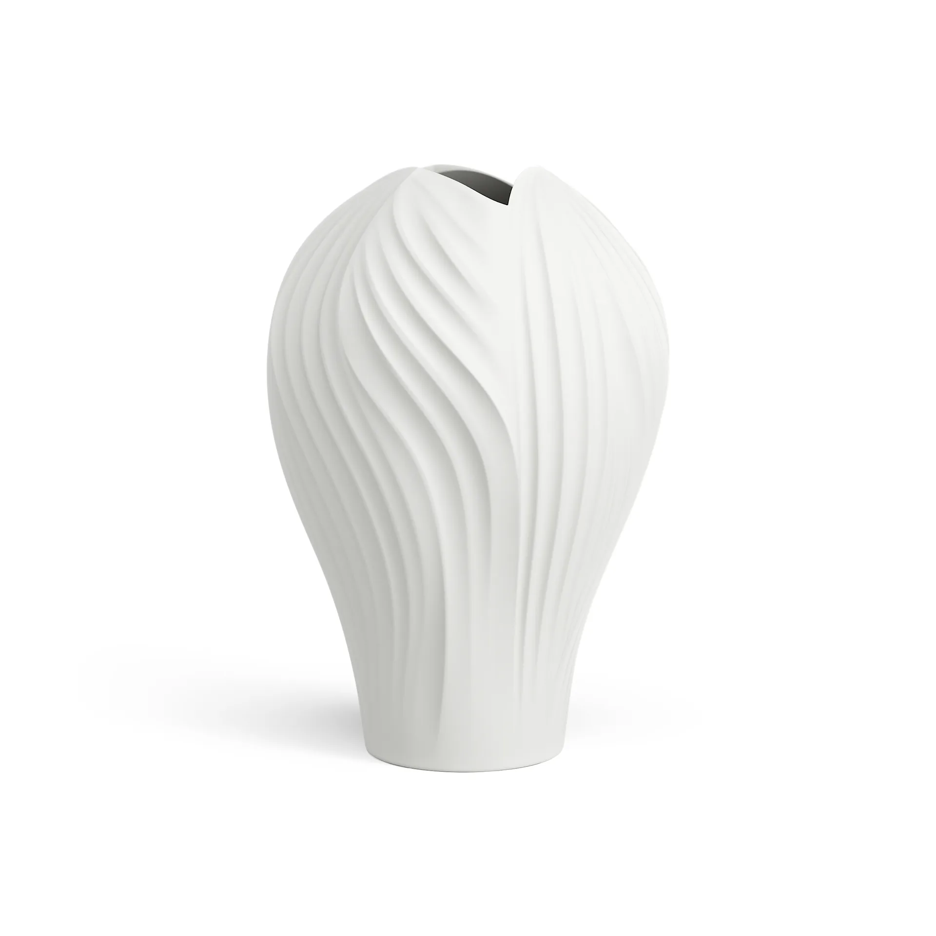 Anna Vase klein 27cm, Weiß Swedese