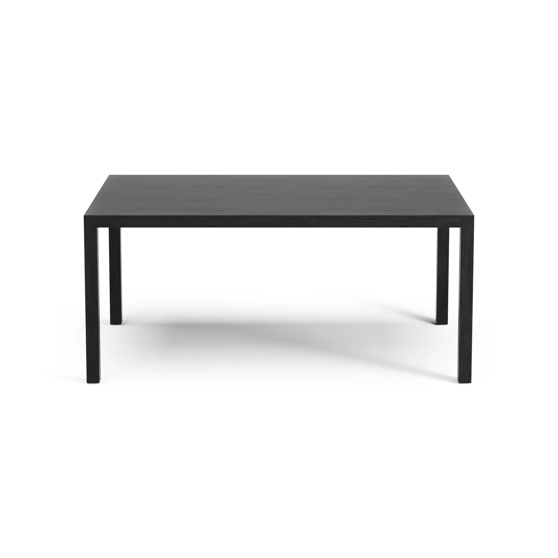 Bespoke Couchtisch 58 x 100cm, H45 cm Eiche schwarz gebeizt Swedese