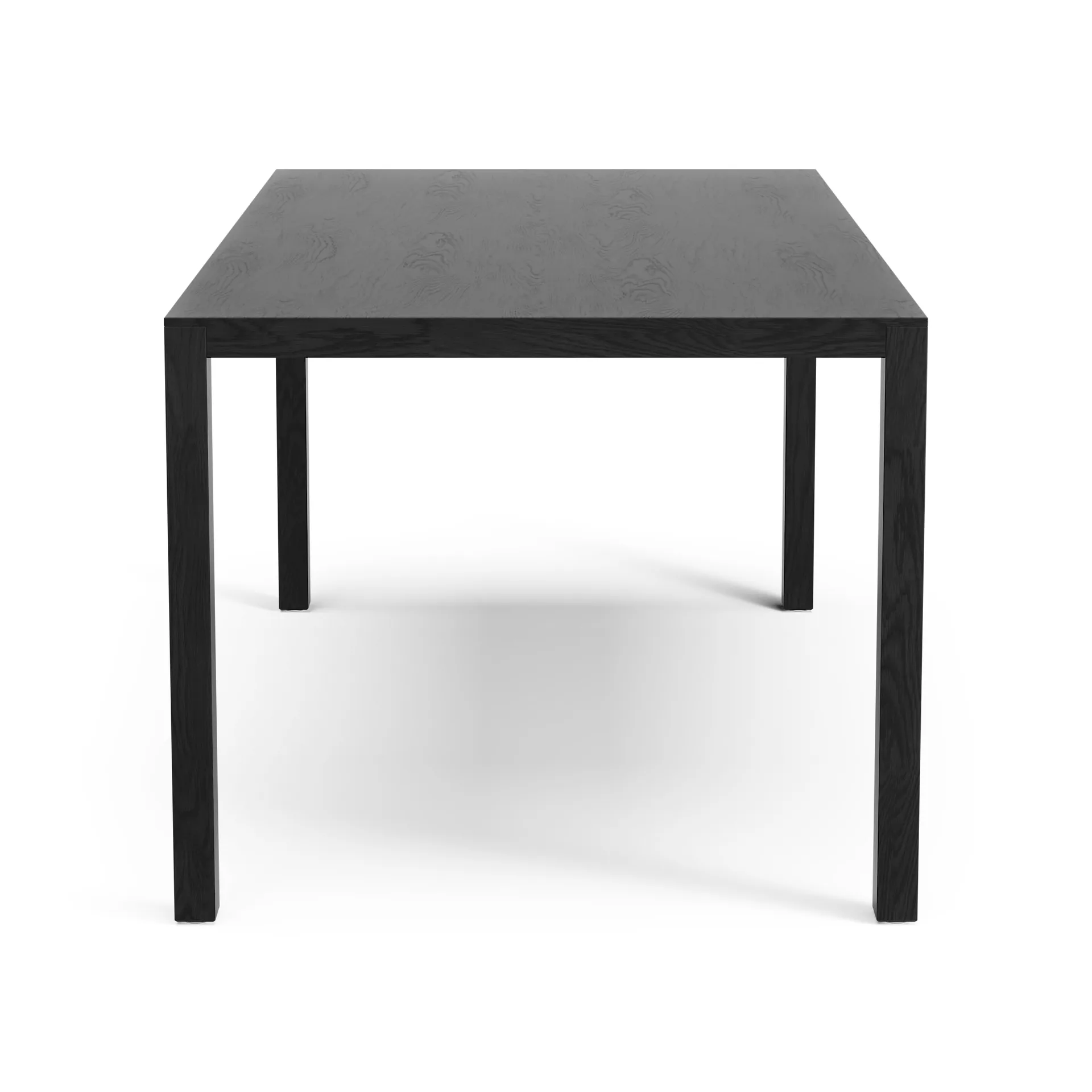 Bespoke Couchtisch 58 x 100cm, H50cm Eiche schwarz gebeizt Swedese