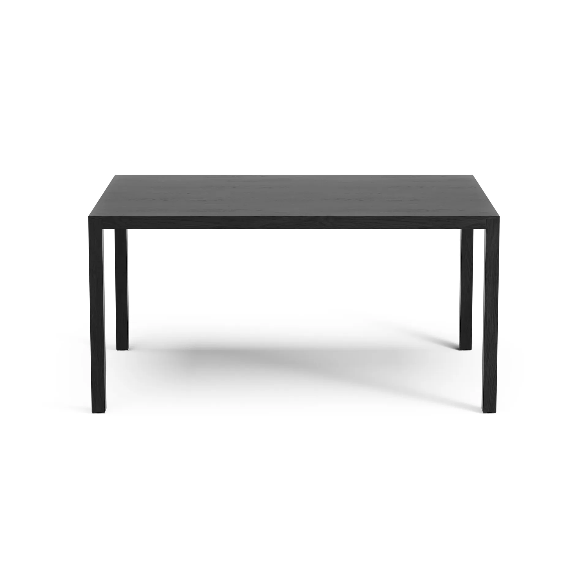 Bespoke Couchtisch 58 x 100cm, H50cm Eiche schwarz gebeizt Swedese