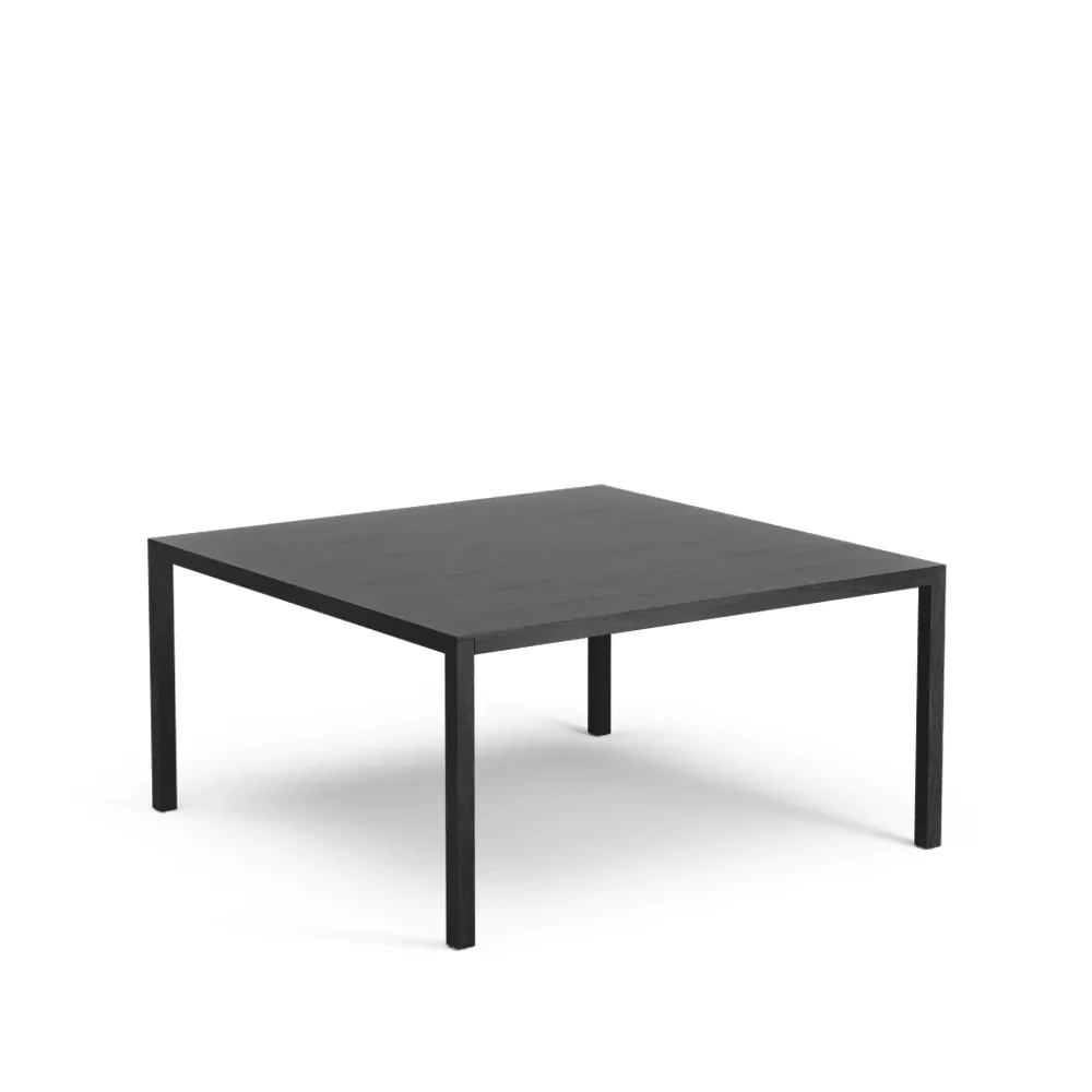 Bespoke Loungetisch, Schwarz gebeizt, h.45cm Swedese