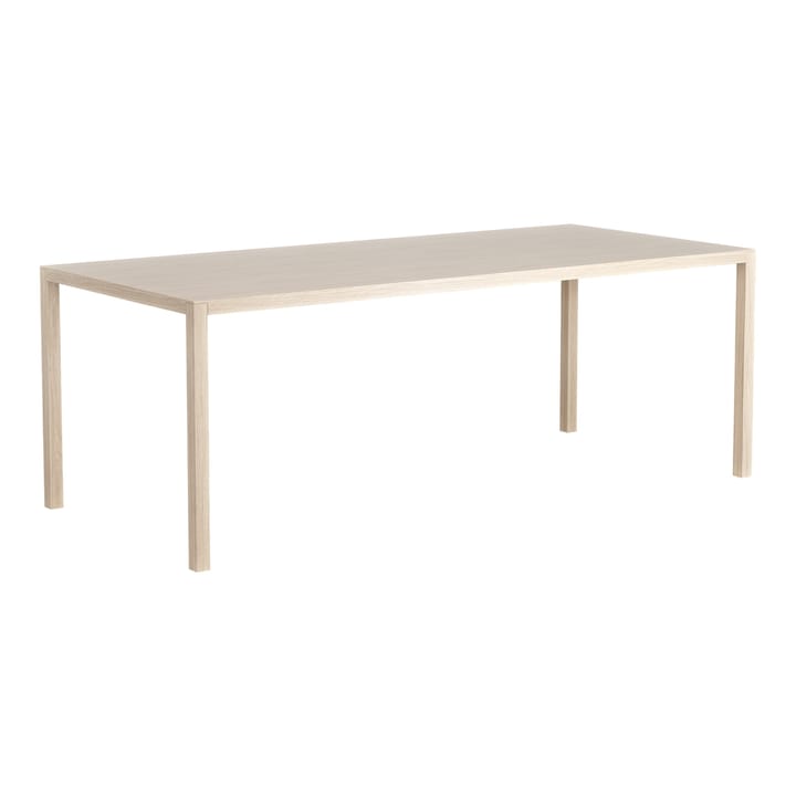 Bespoke Tisch 90 x 200cm - Eiche weiß pigmentiert - Swedese