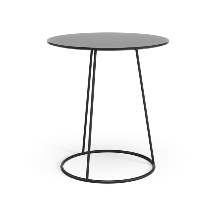 Breeze Tisch glatte Oberfläche Ø46cm - Schwarz - Swedese