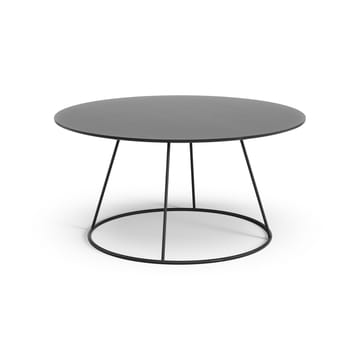 Breeze Tisch glatte Oberfläche Ø80cm - Schwarz - Swedese