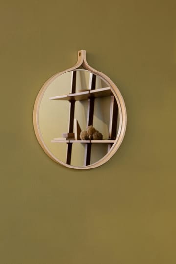 Comma Spiegel rund Ø40cm - Esche lackiert - Swedese