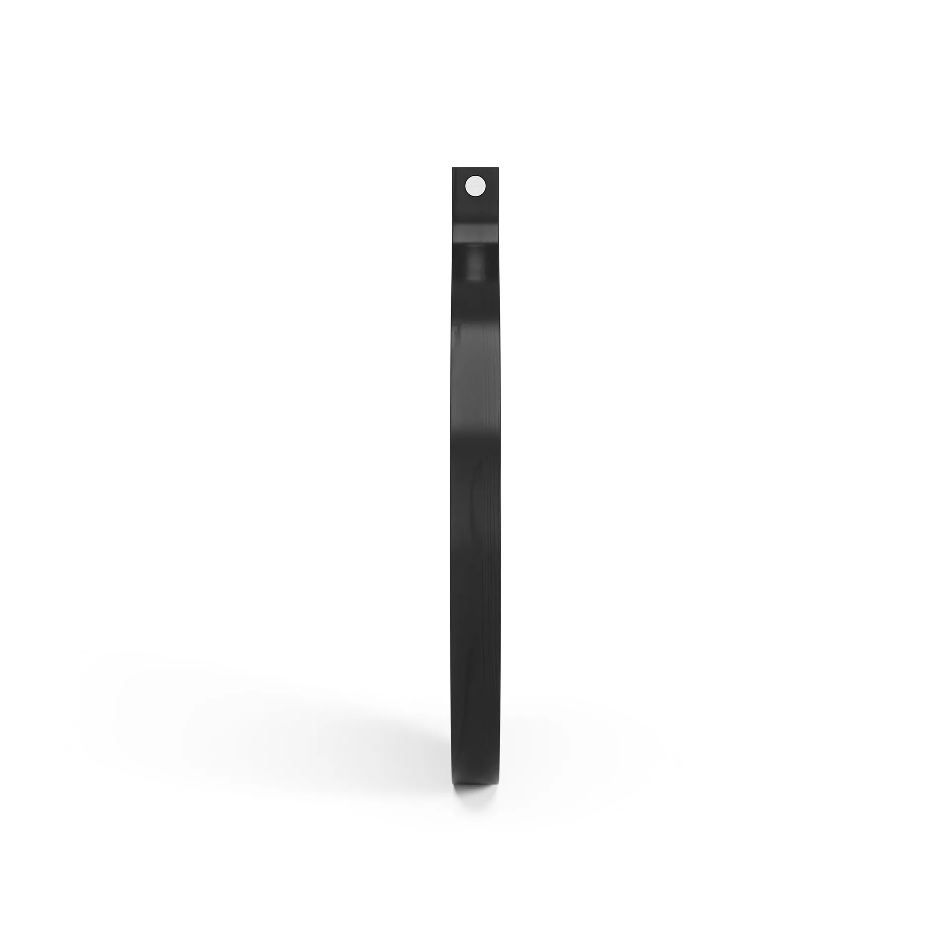 Comma Spiegel rund Ø40cm, Esche schwarz gebeizt Swedese