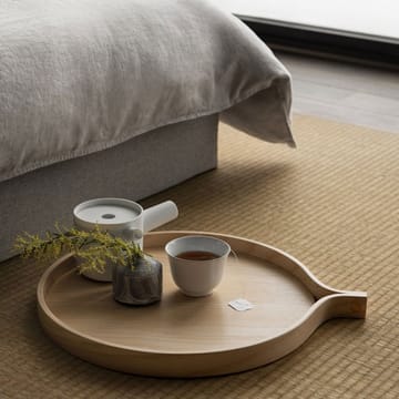 Comma Tablett - Soft white, Klein - Swedese