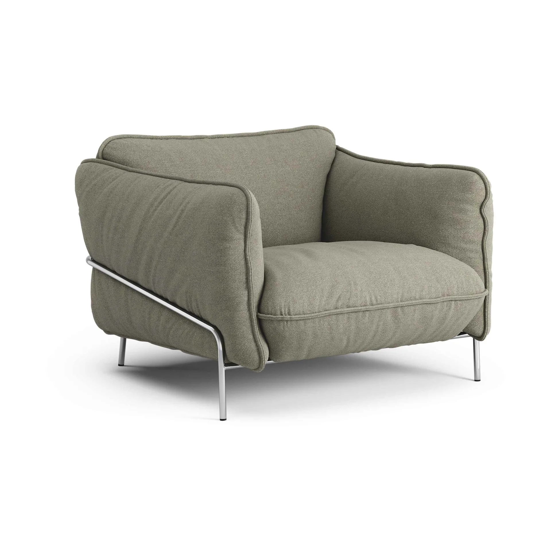 Continental Sessel, Sealife Green/black-verchromter Stahl Swedese