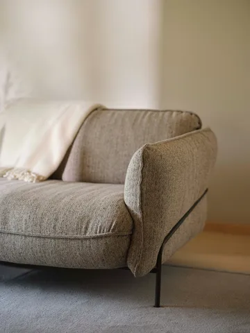 Continental Sofa - Sealife Ivory/sand-nutmeg - Swedese