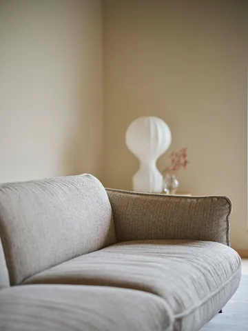 Continental Sofa - Wave Cobblestone-nutmeg - Swedese