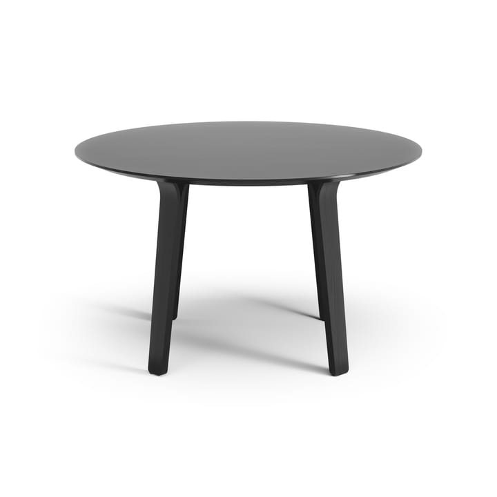 Divido Tisch Ø120cm, Esche schwarz glasiert Swedese