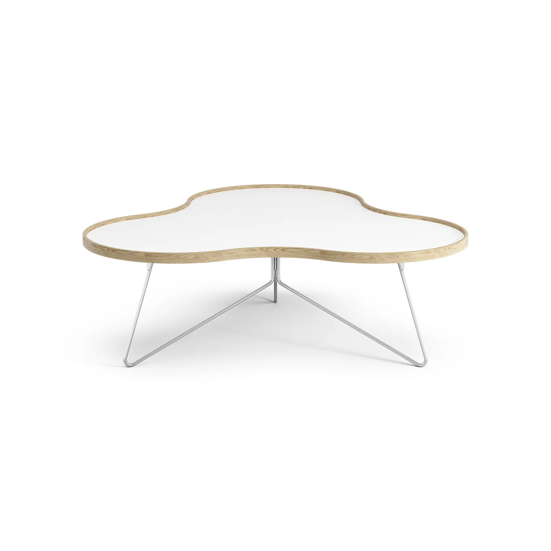 Flower Tisch 107 x 114cm, H39cm Eiche lackiert Swedese