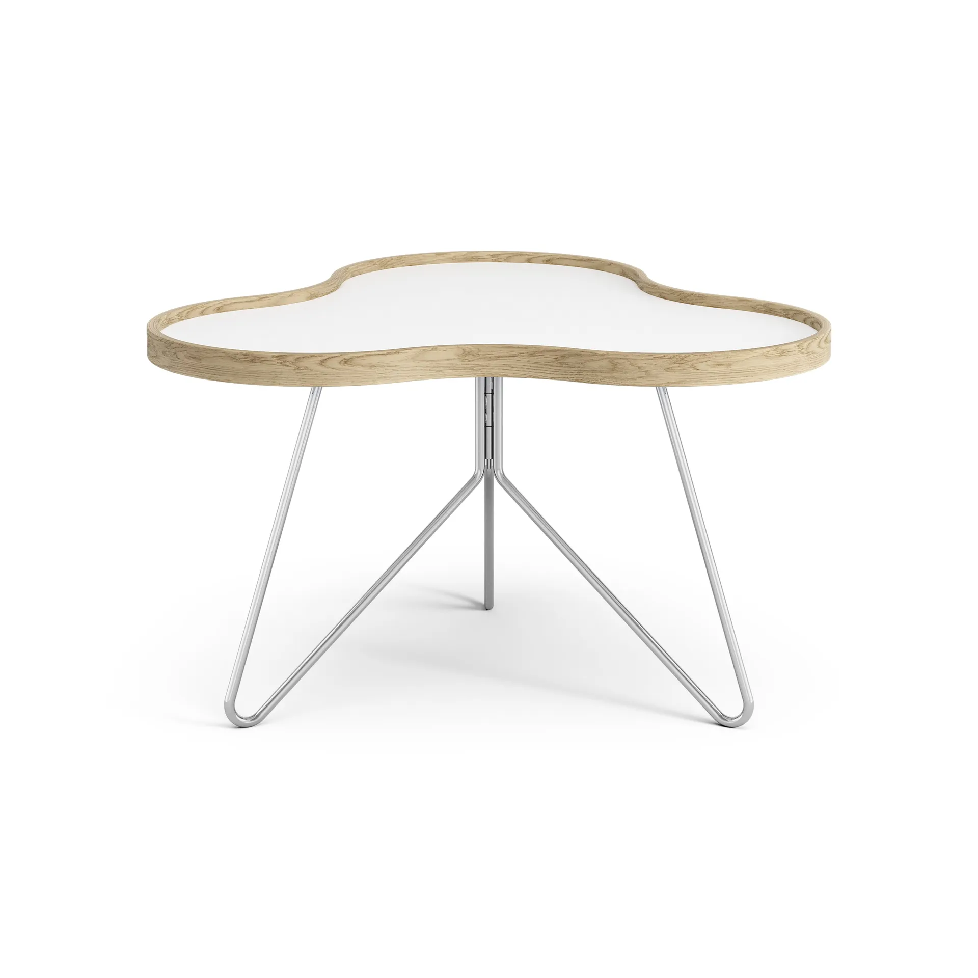 Flower Tisch 62 x 66cm, H39cm Eiche lackiert Swedese