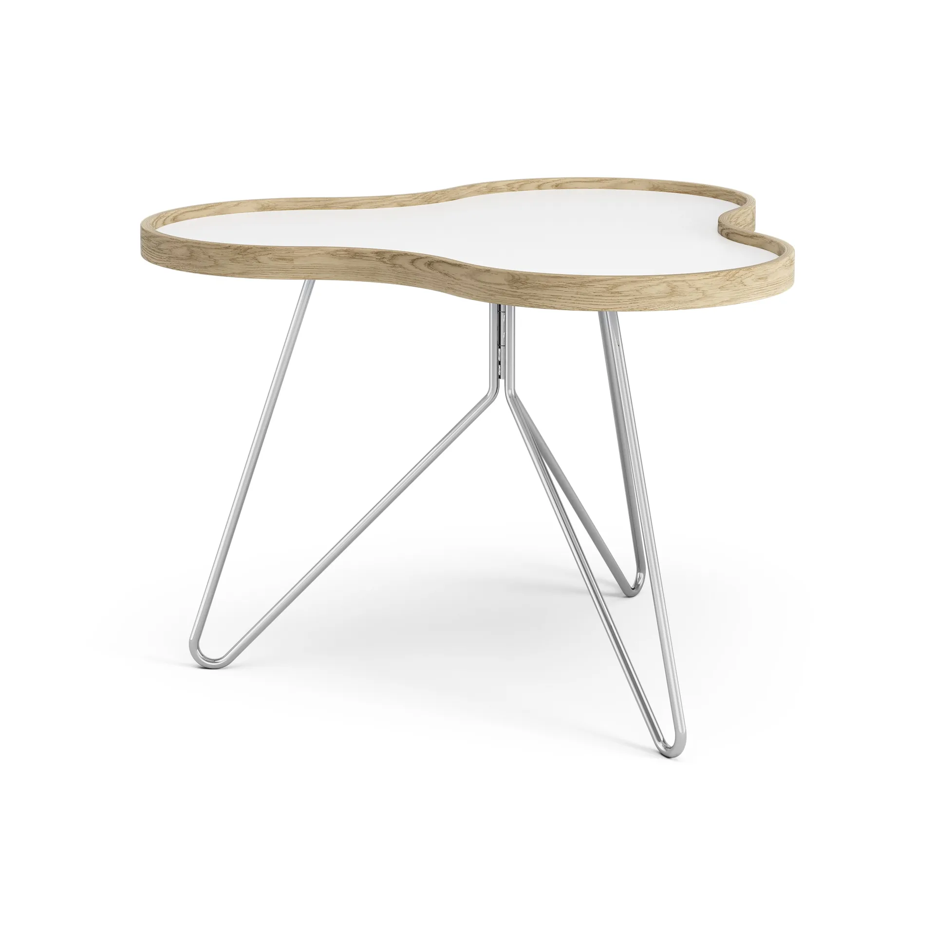 Flower Tisch 62 x 66cm, H45cm Eiche lackiert Swedese