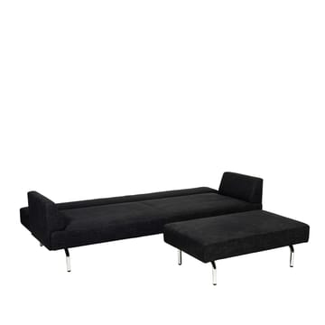 Just Bettsofa - Stoff lido 2 marin, Chrombeine - Swedese