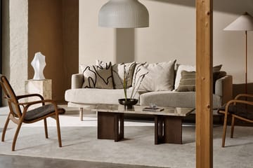 Laminett Sessel Eiche geölt / Schaffell - Sahara (nougatbraun) - Swedese
