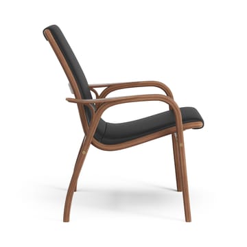 Laminett Sessel Walnuss geölt/Leder - Baltique 99011 - Swedese
