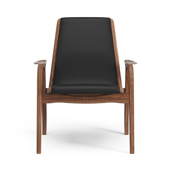 Laminett Sessel Walnuss geölt/Leder, Baltique 99011 Swedese