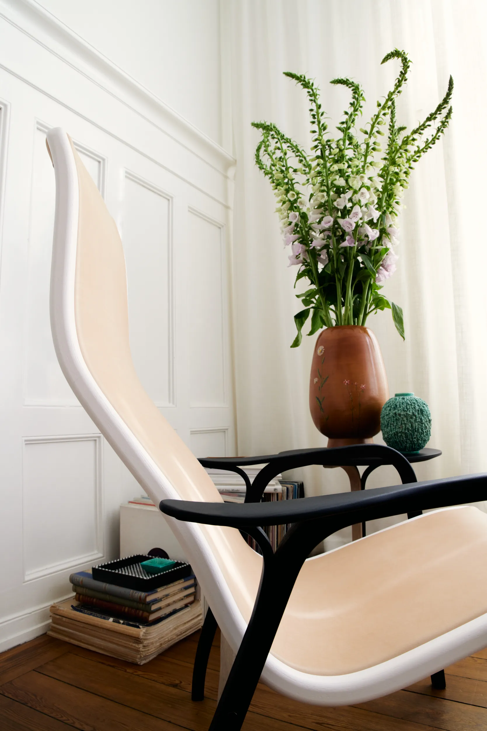 Lamino Duality Sessel, Schwarzlasiert Swedese