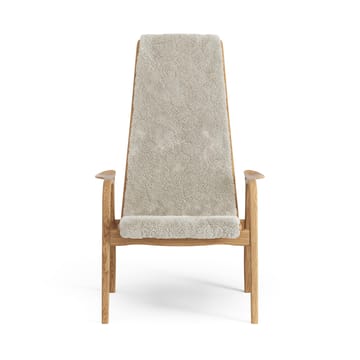 Lamino Sessel Eiche geölt/Schaffell - Moonlight (beige) - Swedese