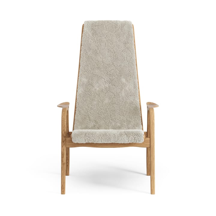 Lamino Sessel Eiche geölt/Schaffell - Moonlight (beige) - Swedese