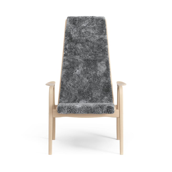 Lamino Sessel lackierte Buche/Schaffell - Scandinavian Grey (grau) - Swedese