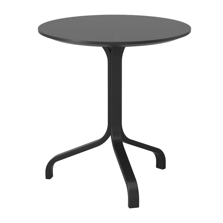 Lamino Tisch Ø46x49 cm - Buche schwarz gebeizt - Swedese